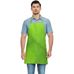 Banana Leaf Kitchen Apron by artworkshop