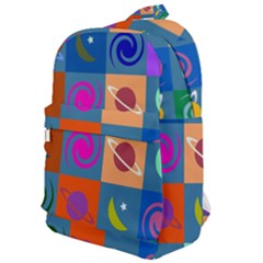 Space-pattern Multicolour Classic Backpack by Jancukart