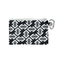 Background Pattern Canvas Cosmetic Bag (Small) View2