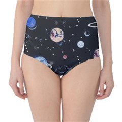 Cute-space Classic High-waist Bikini Bottoms by Jancukart