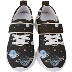 Cute-space Kids  Velcro Strap Shoes