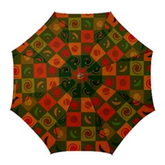 Space Pattern Multicolour Golf Umbrellas by Jancukart