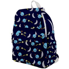 Space-pattern-colour Top Flap Backpack