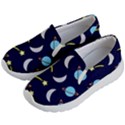 Space-pattern-colour Kids Lightweight Slip Ons View2