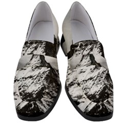 Matterhorn-switzerland-mountain Women s Chunky Heel Loafers