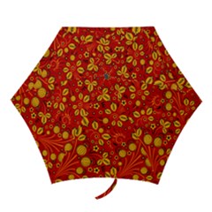 Seamless-pattern-slavic-folk-style Mini Folding Umbrellas