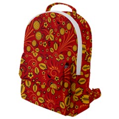 Seamless-pattern-slavic-folk-style Flap Pocket Backpack (Small)