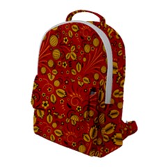 Seamless-pattern-slavic-folk-style Flap Pocket Backpack (Large)