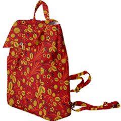 Seamless-pattern-slavic-folk-style Buckle Everyday Backpack