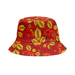 Seamless-pattern-slavic-folk-style Bucket Hat