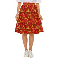 Seamless-pattern-slavic-folk-style Classic Short Skirt