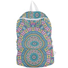 Mandala 01 Foldable Lightweight Backpack by zappwaits