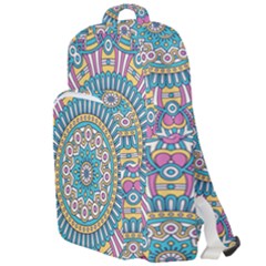 Mandala 01 Double Compartment Backpack by zappwaits