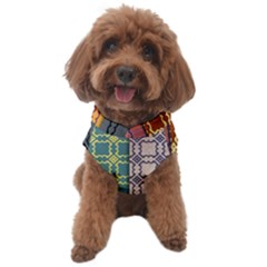 Grungy Vintage Patterns Dog Sweater by artworkshop