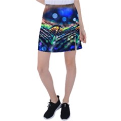 Peacock Feather Drop Tennis Skirt by artworkshop