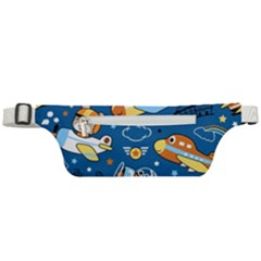 Seamless-pattern-with-nice-planes-cartoon Active Waist Bag