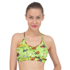 Little-animals-cartoon Basic Training Sports Bra