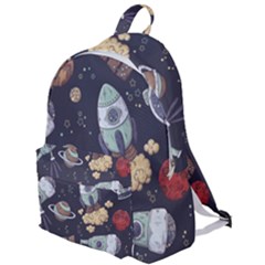 Hand-drawn-pattern-space-elements-collection The Plain Backpack by Jancukart