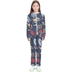 Hand-drawn-pattern-space-elements-collection Kids  Tracksuit by Jancukart