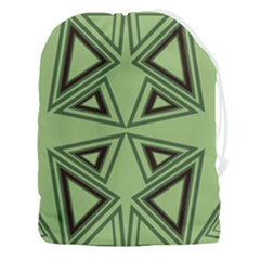 Abstract Pattern Geometric Backgrounds Drawstring Pouch (3xl) by Eskimos