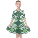 Abstract pattern geometric backgrounds  Kids  All Frills Chiffon Dress View1