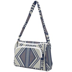 Abstract Pattern Geometric Backgrounds  Front Pocket Crossbody Bag by Eskimos