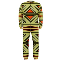 Abstract Pattern Geometric Backgrounds Onepiece Jumpsuit (men) by Eskimos