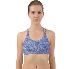 Uruguay Flag Motif Pattern Back Web Sports Bra by dflcprintsclothing