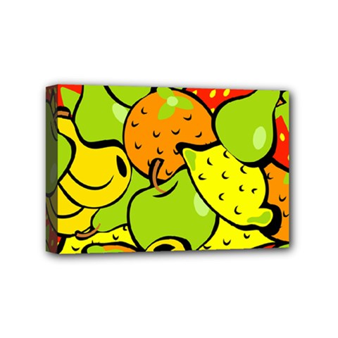 Fruit Food Wallpaper Mini Canvas 6  X 4  (stretched)