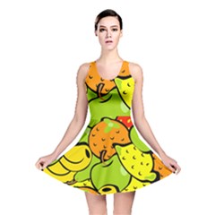 Fruit Food Wallpaper Reversible Skater Dress