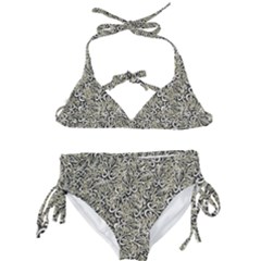 Intricate Ornate Pattern Kids  Classic Bikini Set by dflcprintsclothing