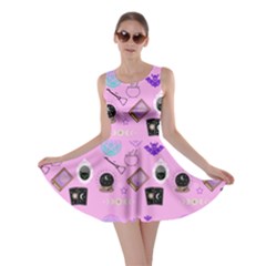 Micro Pink Goth Skater Dress by InPlainSightStyle