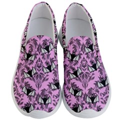 Pink Bats Men s Lightweight Slip Ons by InPlainSightStyle