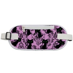 Pink Cats Rounded Waist Pouch by InPlainSightStyle