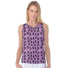 Pink Cat Women s Basketball Tank Top by InPlainSightStyle