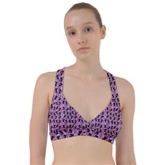 Pink Cat Sweetheart Sports Bra