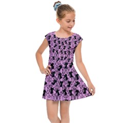 Pink Cat Kids  Cap Sleeve Dress