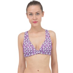 Pink Ghost Classic Banded Bikini Top