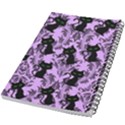 Purple Cats 5.5  x 8.5  Notebook View2