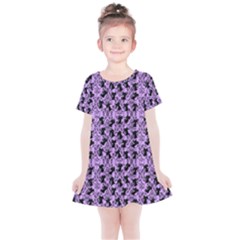 Purple Cat Kids  Simple Cotton Dress by InPlainSightStyle