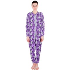 Purple Ghost Onepiece Jumpsuit (ladies) by InPlainSightStyle