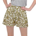 Vintage Clock Motif Pattern Ripstop Shorts View1