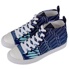 Attack On Titan Scouting Legion Women s Mid-top Canvas Sneakers by artworkshop