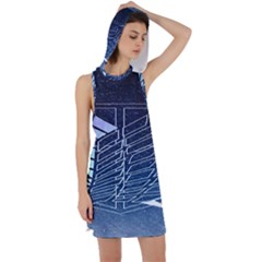 Attack On Titan Scouting Legion Racer Back Hoodie Dress by artworkshop