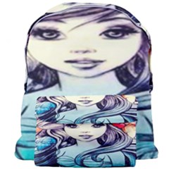 Beautifull Ariel Little Mermaid  Painting Giant Full Print Backpack by artworkshop
