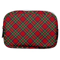 Royal Stewart Tartan Make Up Pouch (small) by sifis