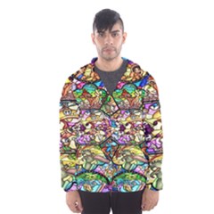 Character Disney Stained Men s Hooded Windbreaker by artworkshop