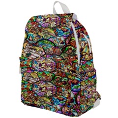 Character Disney Stained Top Flap Backpack by artworkshop