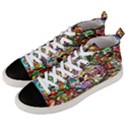 Character Disney Stained Men s Mid-Top Canvas Sneakers View2