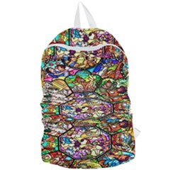 Character Disney Stained Foldable Lightweight Backpack by artworkshop